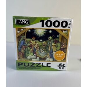 NATIVITY 1000 PIECE LANG PUZZLE‎ (JIGSAW) ARTWORK BY SUSAN WINGET  CHRISTMAS